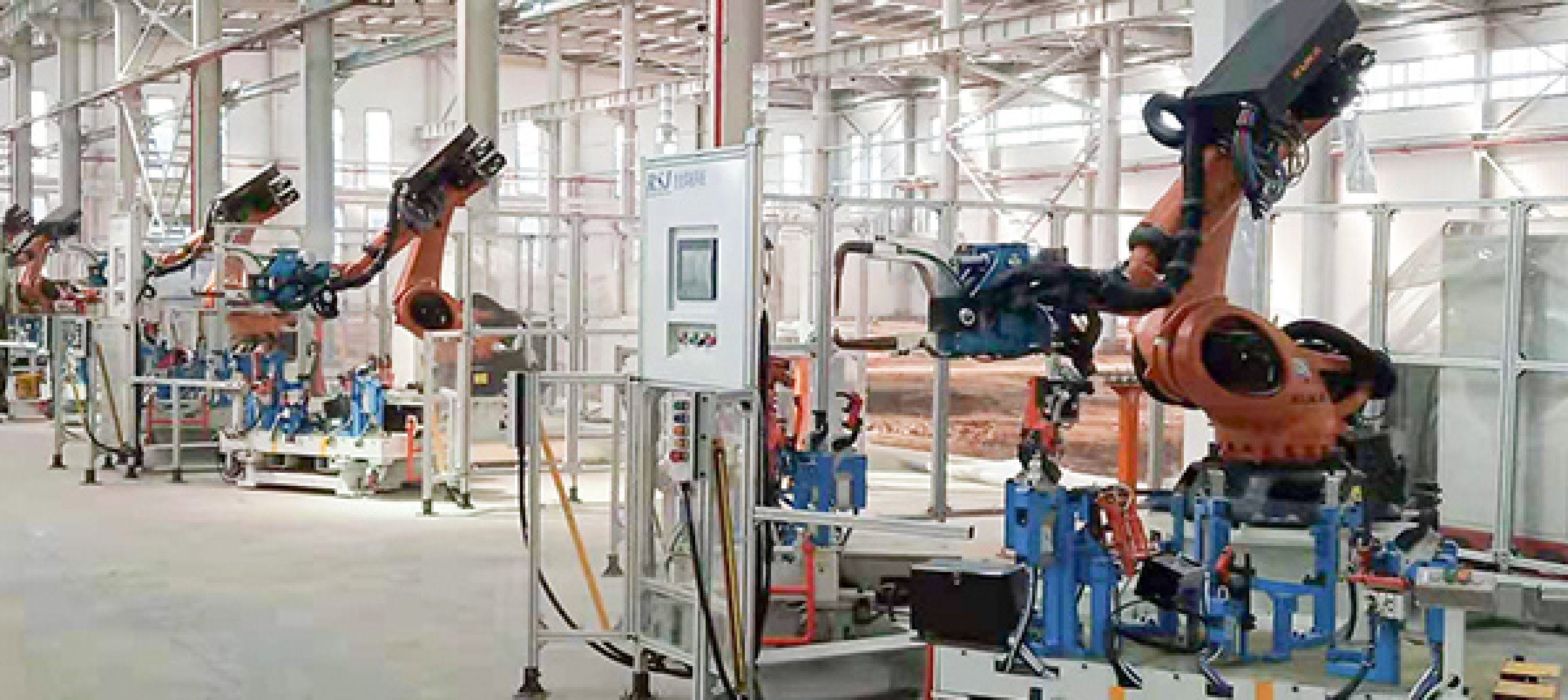 寶馬汽車(chē)零部件焊接工作站