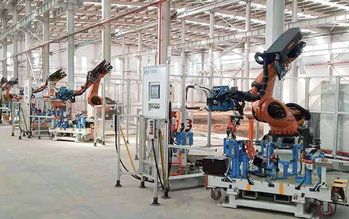 點(diǎn)焊機(jī)機(jī)器人工作站